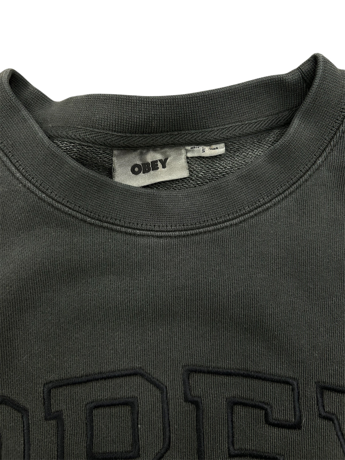 Felpa Obey paricollo