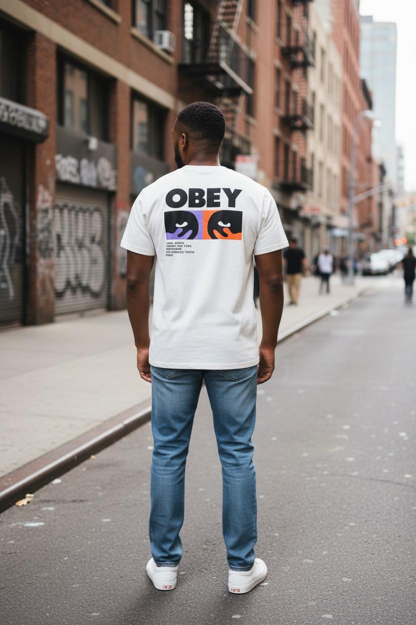 T-shirt Obey