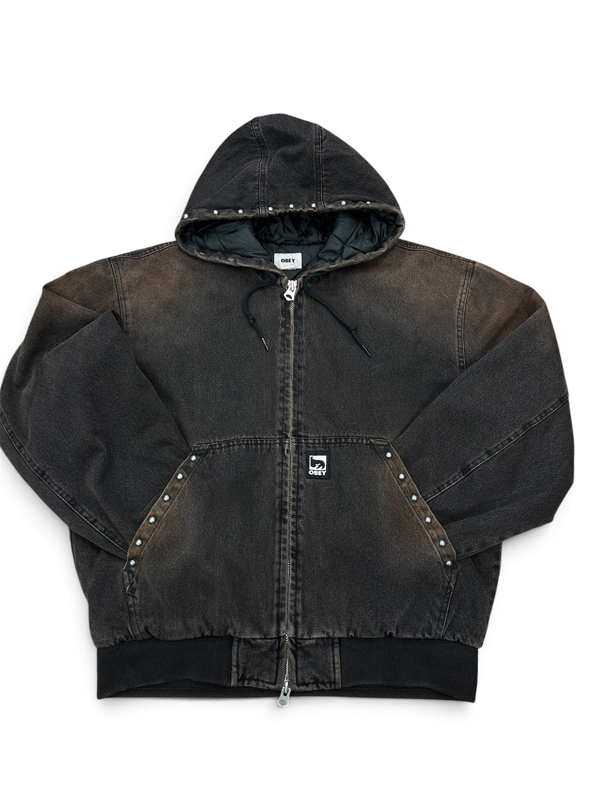 Giacca Obey con Borchie tg M